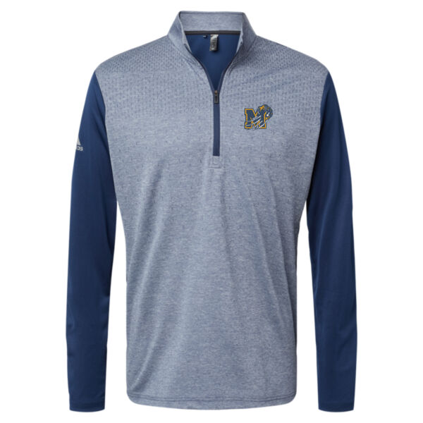 Adidas Heather Block Print 1/4-Zip Pullover  Thumbnail