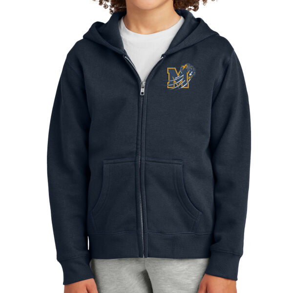 Youth V.I.T.™ Fleece Full Zip Hoodie Thumbnail