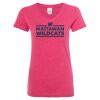 Women’s Glitter V-Neck T-Shirt Thumbnail