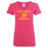 Women’s Glitter V-Neck T-Shirt Thumbnail